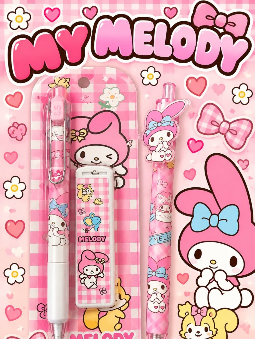 My Melody Pencil and Pen Set